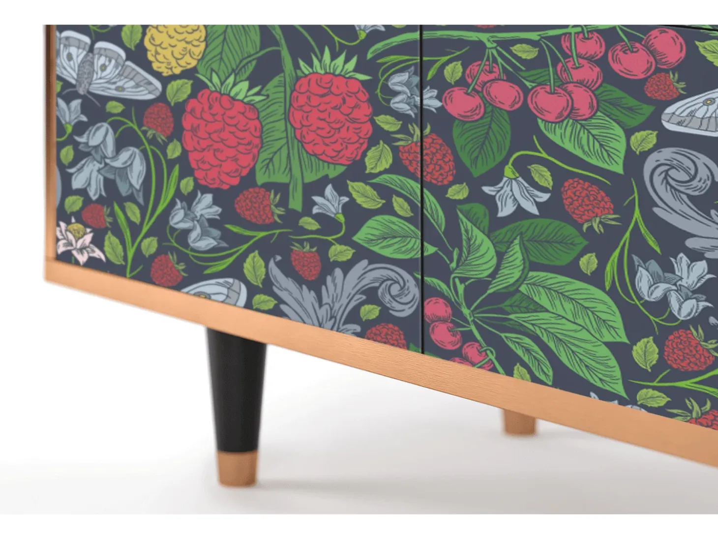Aparador - 94x96x48 cm - BS3 - Summer Berries, Nogal