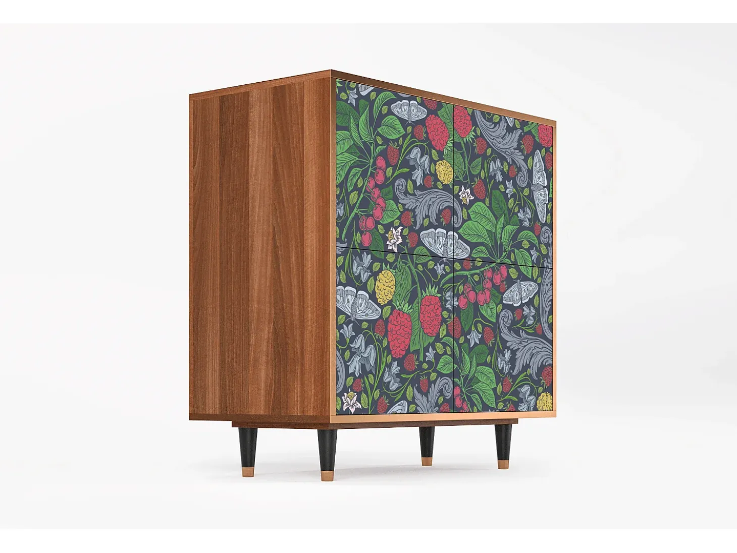 Aparador - 94x96x48 cm - BS3 - Summer Berries, Nogal