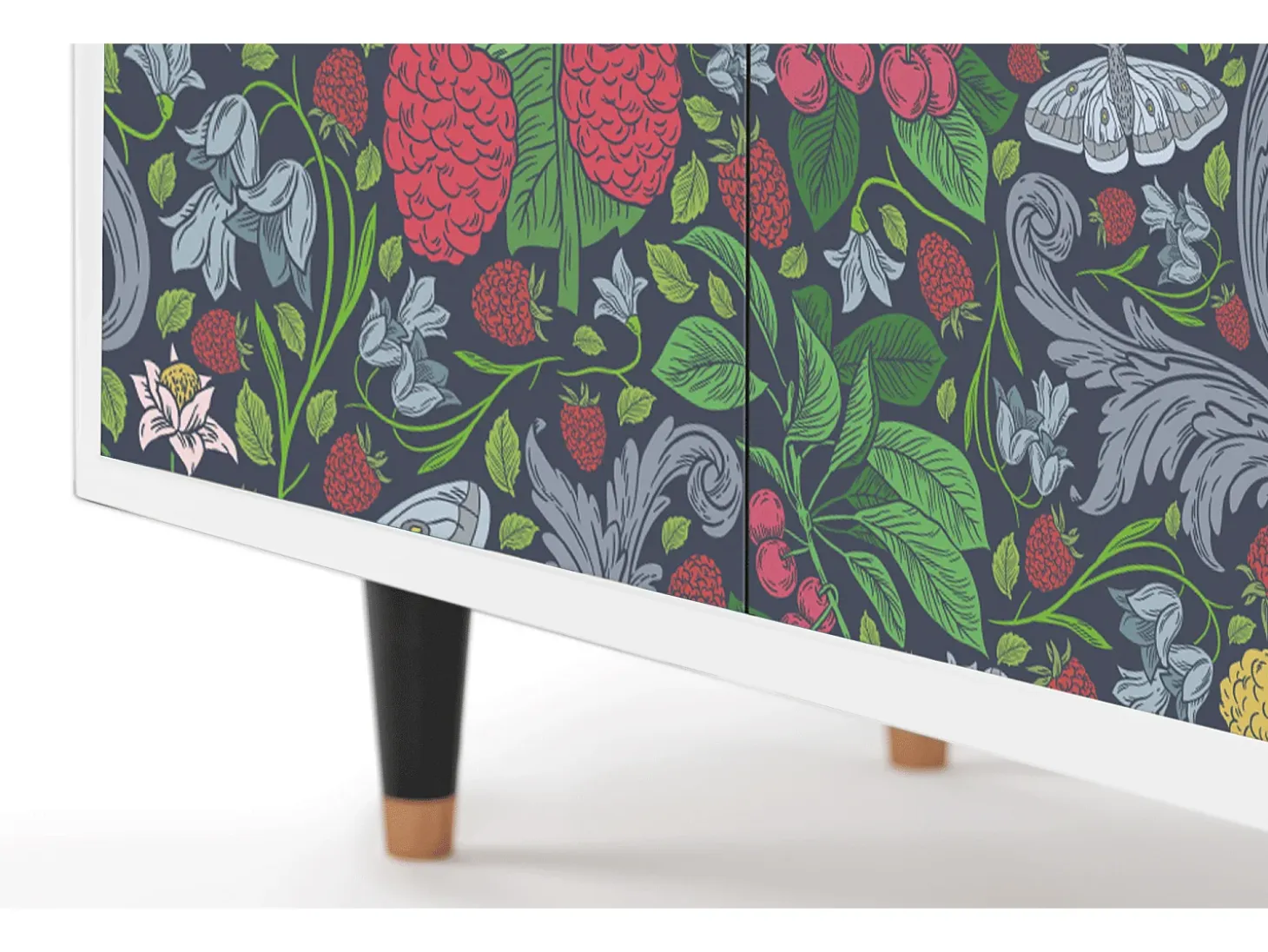 Aparador - 94x96x48 cm - BS3 - Summer Berries, Blanco