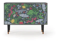 Aparador - 115x85x48 cm - BS4 - Summer Berries, Antracita