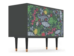 Aparador - 115x85x48 cm - BS4 - Summer Berries, Antracita