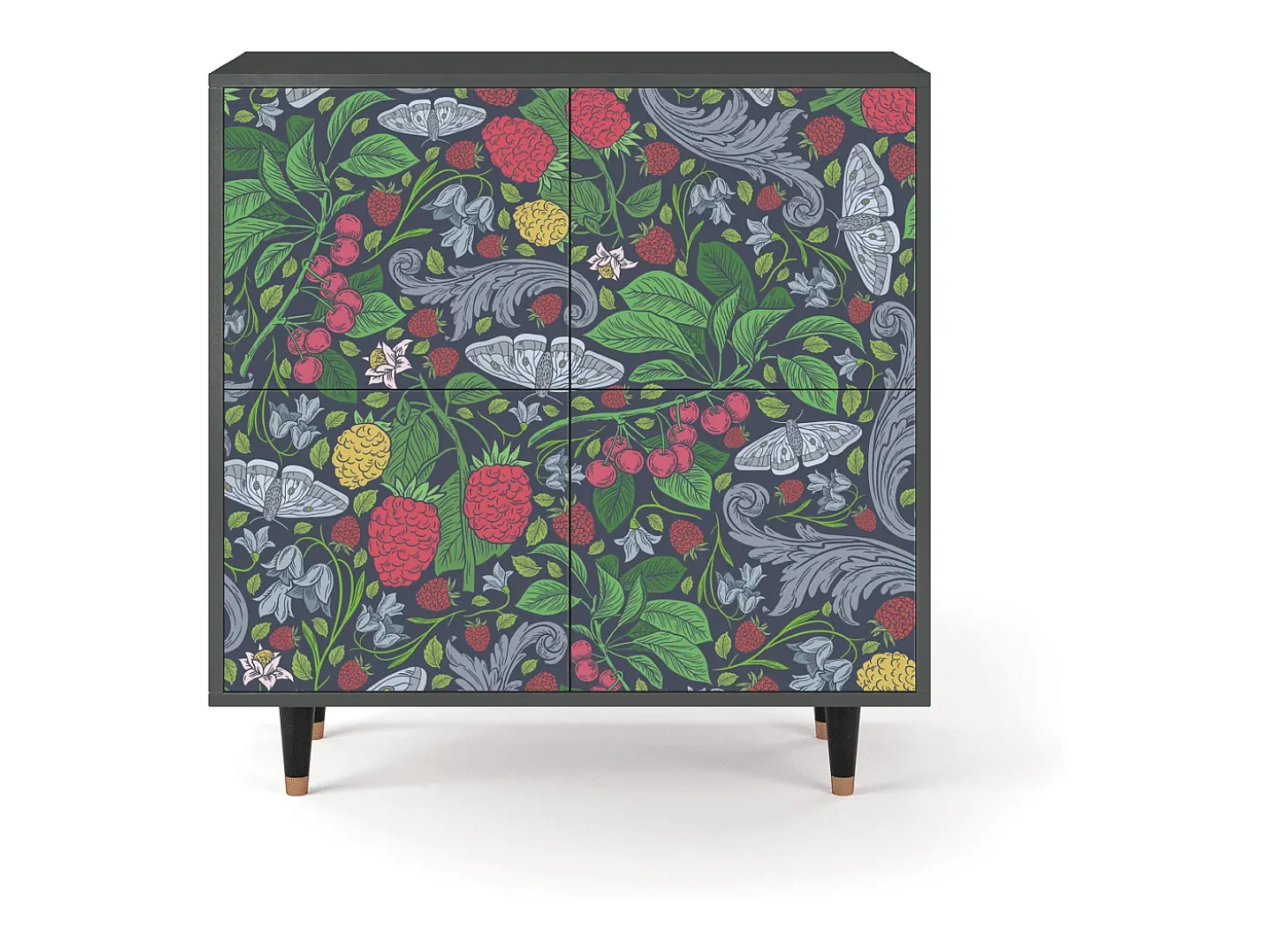 Aparador - 94x96x48 cm - BS3 - Summer Berries, Antracita