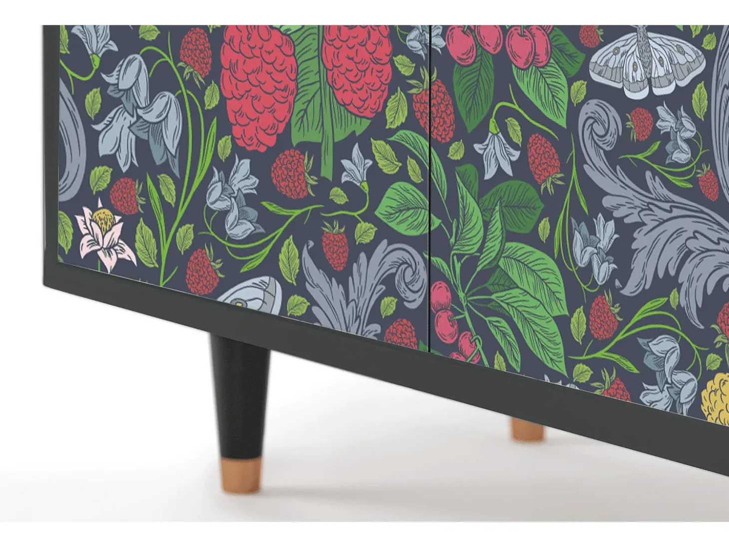 Aparador - 94x96x48 cm - BS3 - Summer Berries, Antracita