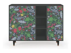 Aparador - 125x98x48 cm - BS2 - Summer Berries, Antracita