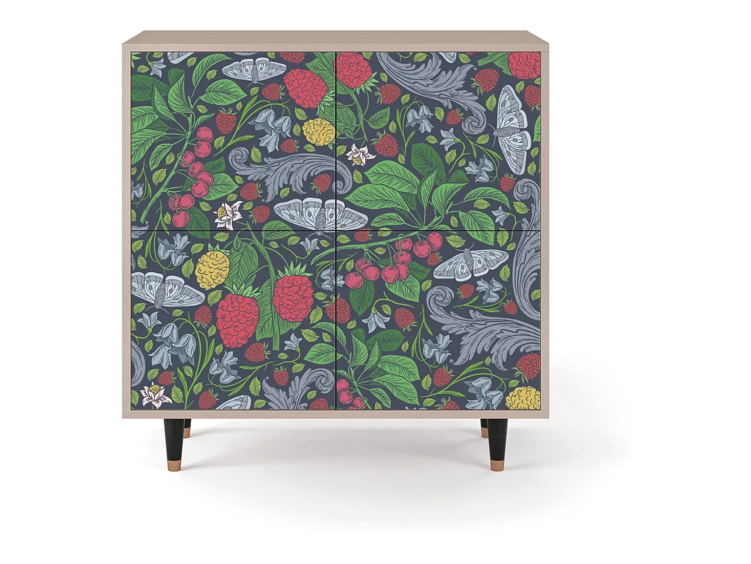 Aparador - 94x96x48 cm - BS3 - Summer Berries, Latte