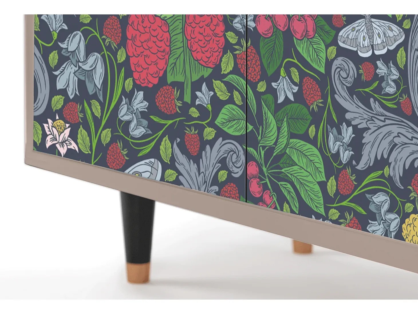Aparador - 94x96x48 cm - BS3 - Summer Berries, Latte