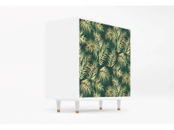 Aparador - 94x96x48 cm - BS3 - Sunny Palm Tree, Blanco