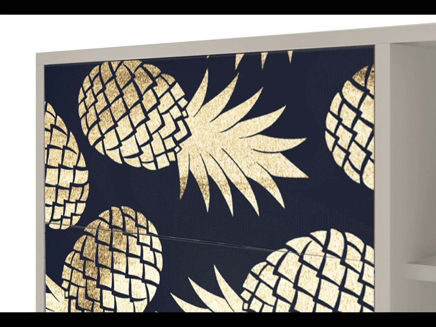 Aparador - 125x98x48 cm - BS2 - Sunny Pineaple, Arena