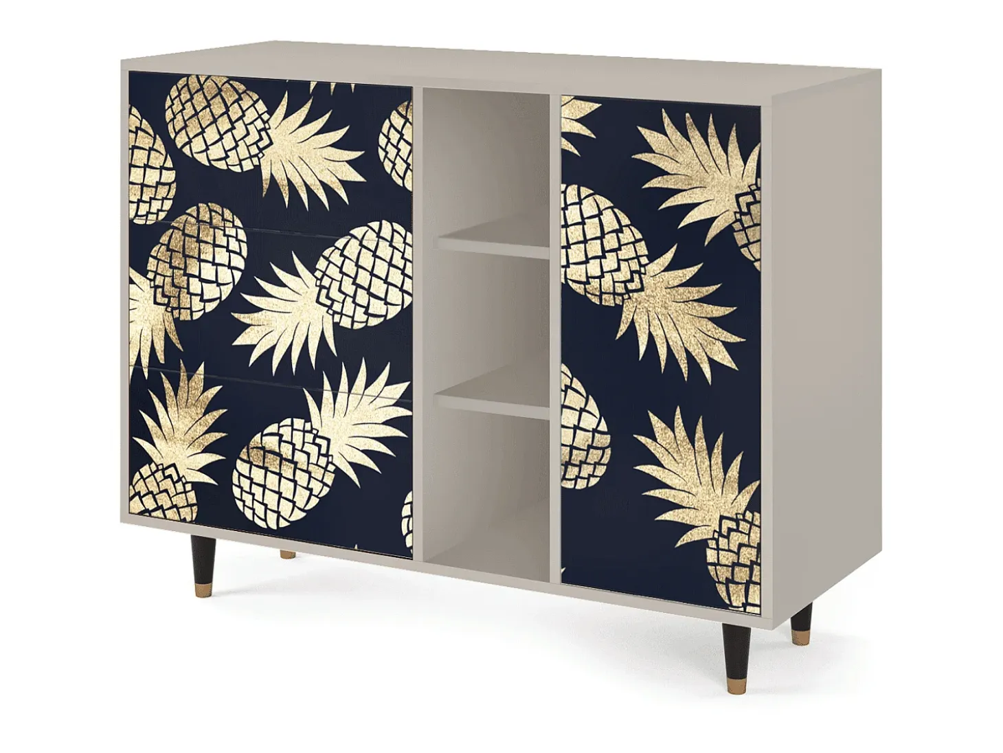 Aparador - 125x98x48 cm - BS2 - Sunny Pineaple, Arena
