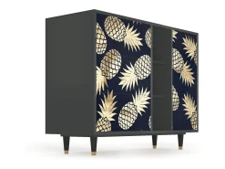 Aparador - 125x98x48 cm - BS2 - Sunny Pineaple, Antracita