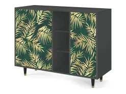 Aparador - 125x98x48 cm - BS2 - Sunny Palm Tree, Antracita