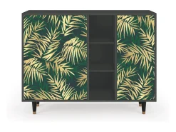 Aparador - 125x98x48 cm - BS2 - Sunny Palm Tree, Antracita