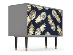 Aparador - 115x85x48 cm - BS4 - Sunny Pineaple, Gris