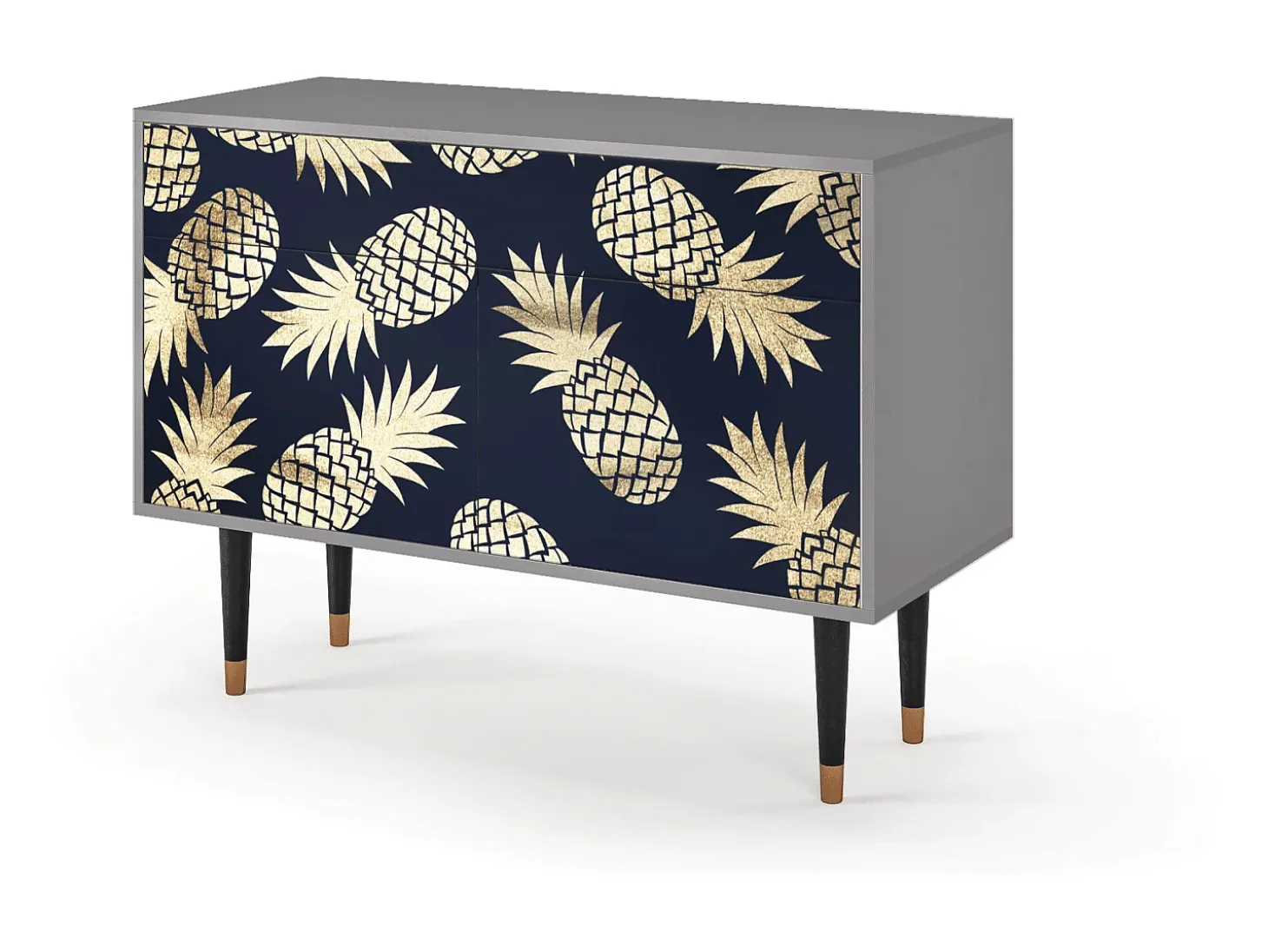 Aparador - 115x85x48 cm - BS4 - Sunny Pineaple, Gris