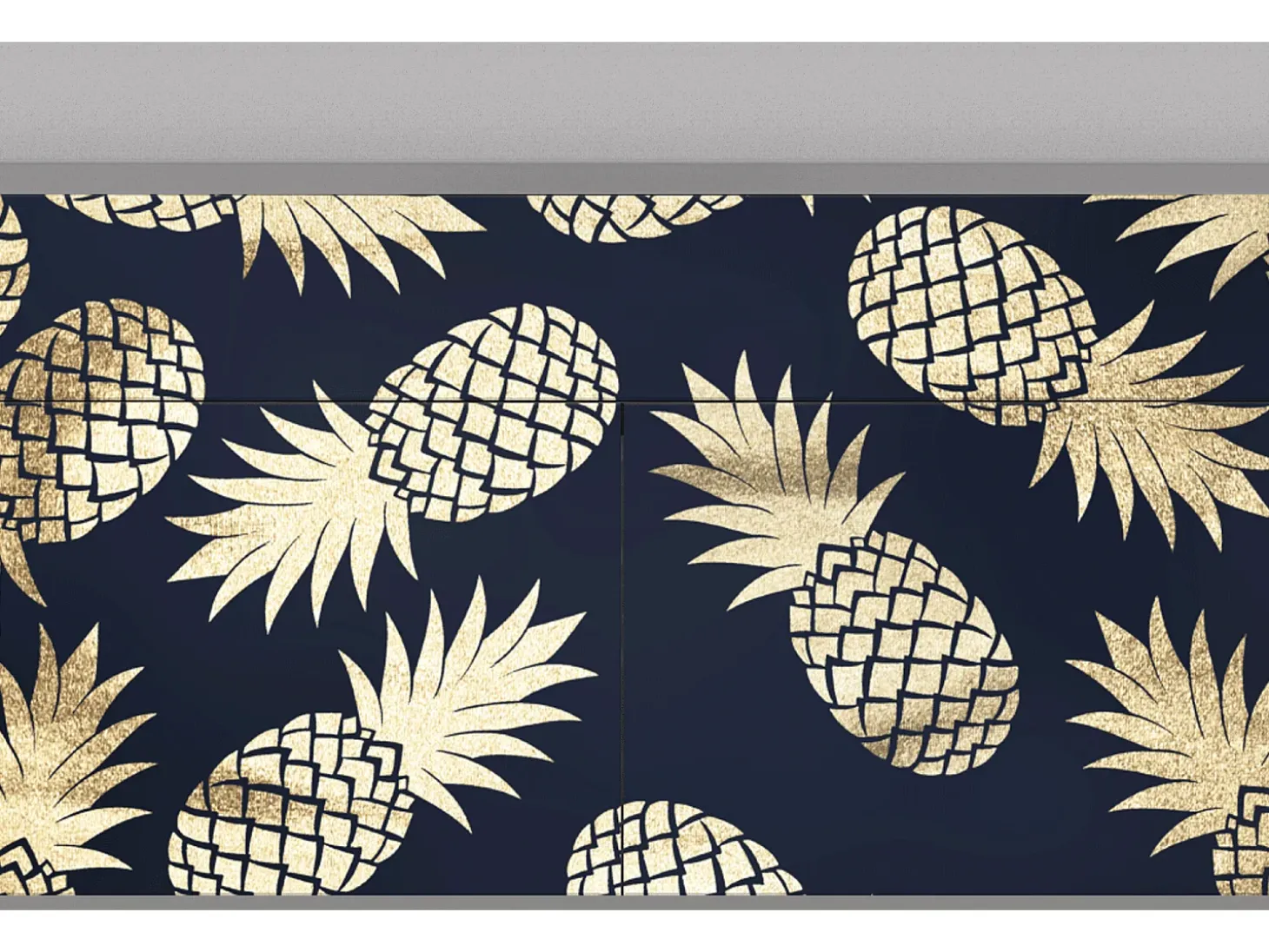 Aparador - 115x85x48 cm - BS4 - Sunny Pineaple, Gris