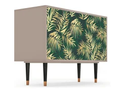 Aparador - 115x85x48 cm - BS4 - Sunny Palm Tree, Latte