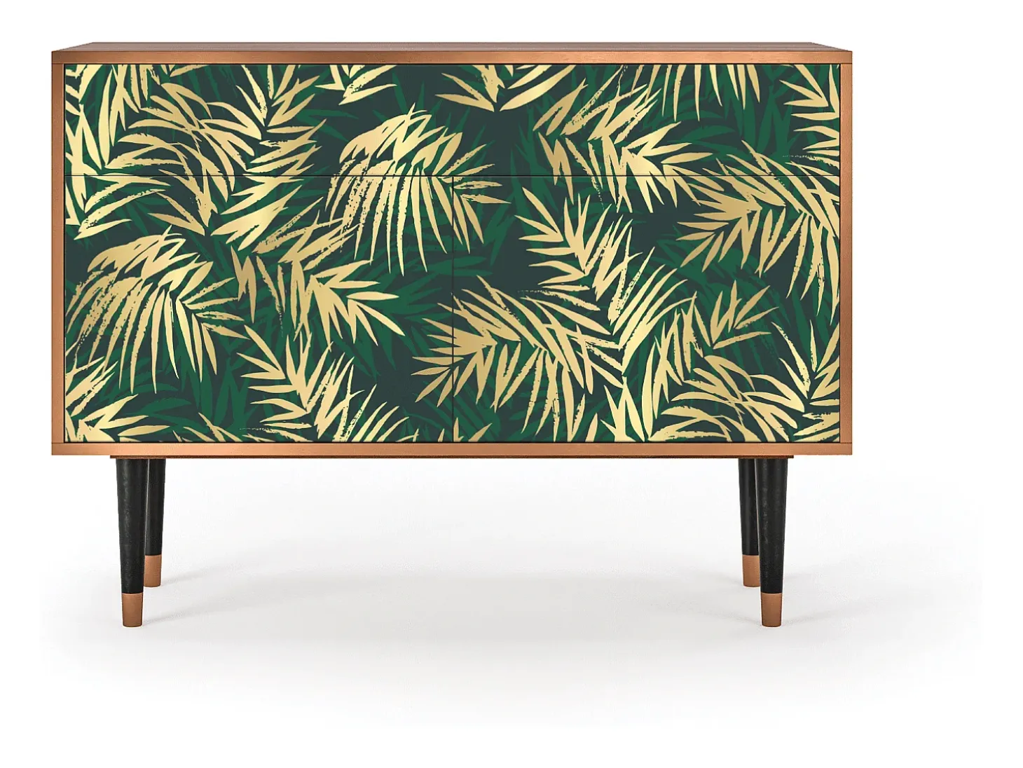 Aparador - 115x85x48 cm - BS4 - Sunny Palm Tree, Nogal