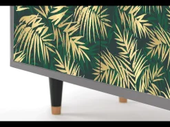 Aparador - 94x96x48 cm - BS3 - Sunny Palm Tree, Gris