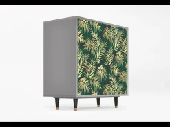 Aparador - 94x96x48 cm - BS3 - Sunny Palm Tree, Gris