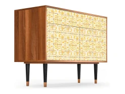 Aparador - 115x85x48 cm - BS4 - Sunshiny Tile, Nogal