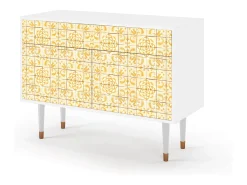 Aparador - 115x85x48 cm - BS4 - Sunshiny Tile, Blanco
