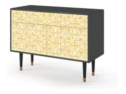 Aparador - 115x85x48 cm - BS4 - Sunshiny Tile, Antracita