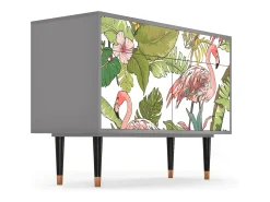 Aparador - 115x85x48 cm - BS4 - Sweet Flamingo, Gris