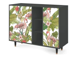Aparador - 125x98x48 cm - BS2 - Sweet Flamingo, Antracita
