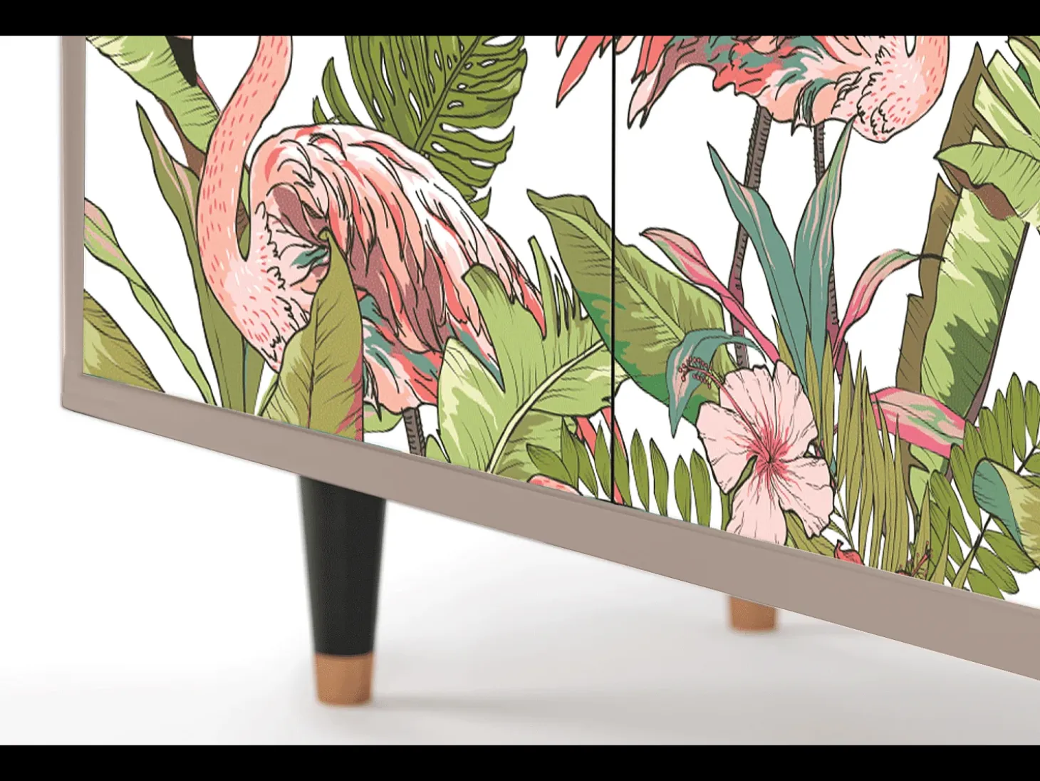 Aparador - 94x96x48 cm - BS3 - Sweet Flamingo, Latte