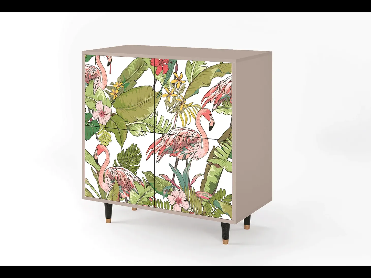 Aparador - 94x96x48 cm - BS3 - Sweet Flamingo, Latte