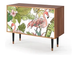 Aparador - 115x85x48 cm - BS4 - Sweet Flamingo, Nogal