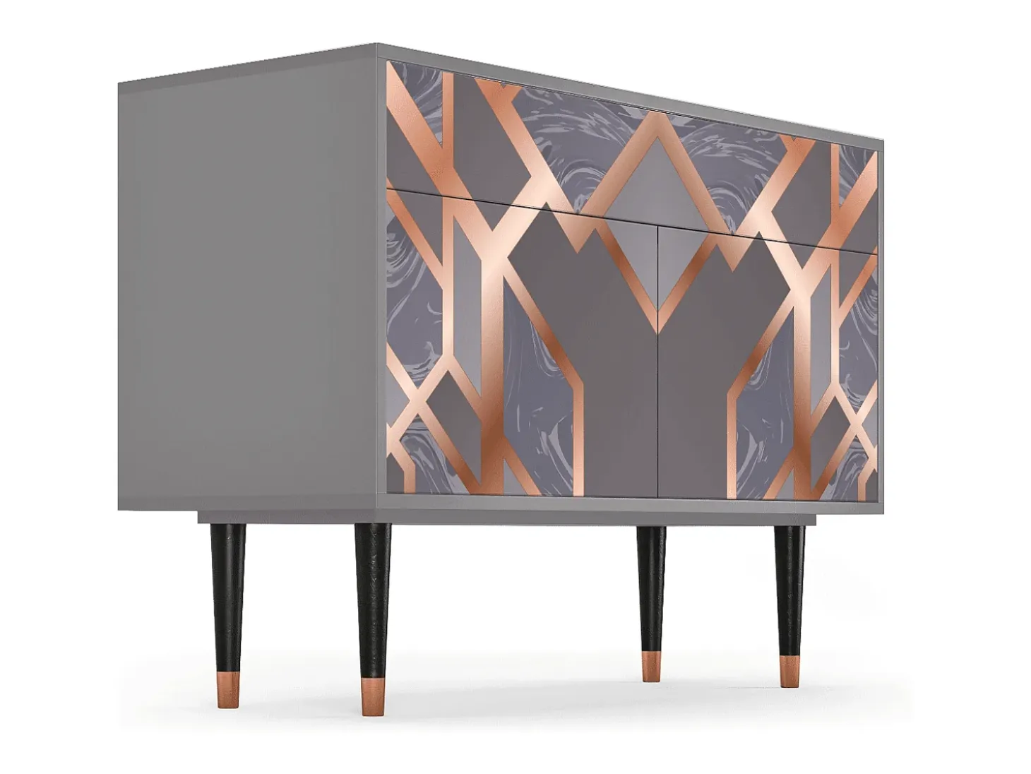 Aparador - 115x85x48 cm - BS4 - Taupe Anatomy, Gris