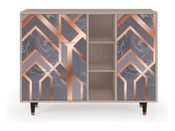 Aparador - 125x98x48 cm - BS2 - Taupe Anatomy, Latte