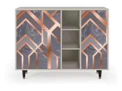 Aparador - 125x98x48 cm - BS2 - Taupe Anatomy, Arena