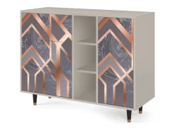 Aparador - 125x98x48 cm - BS2 - Taupe Anatomy, Arena
