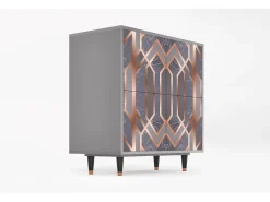 Aparador - 94x96x48 cm - BS3 - Taupe Anatomy, Gris
