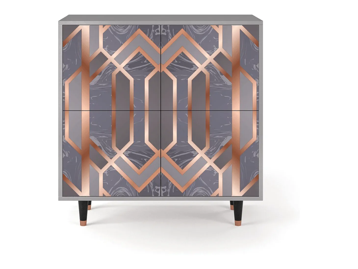 Aparador - 94x96x48 cm - BS3 - Taupe Anatomy, Gris