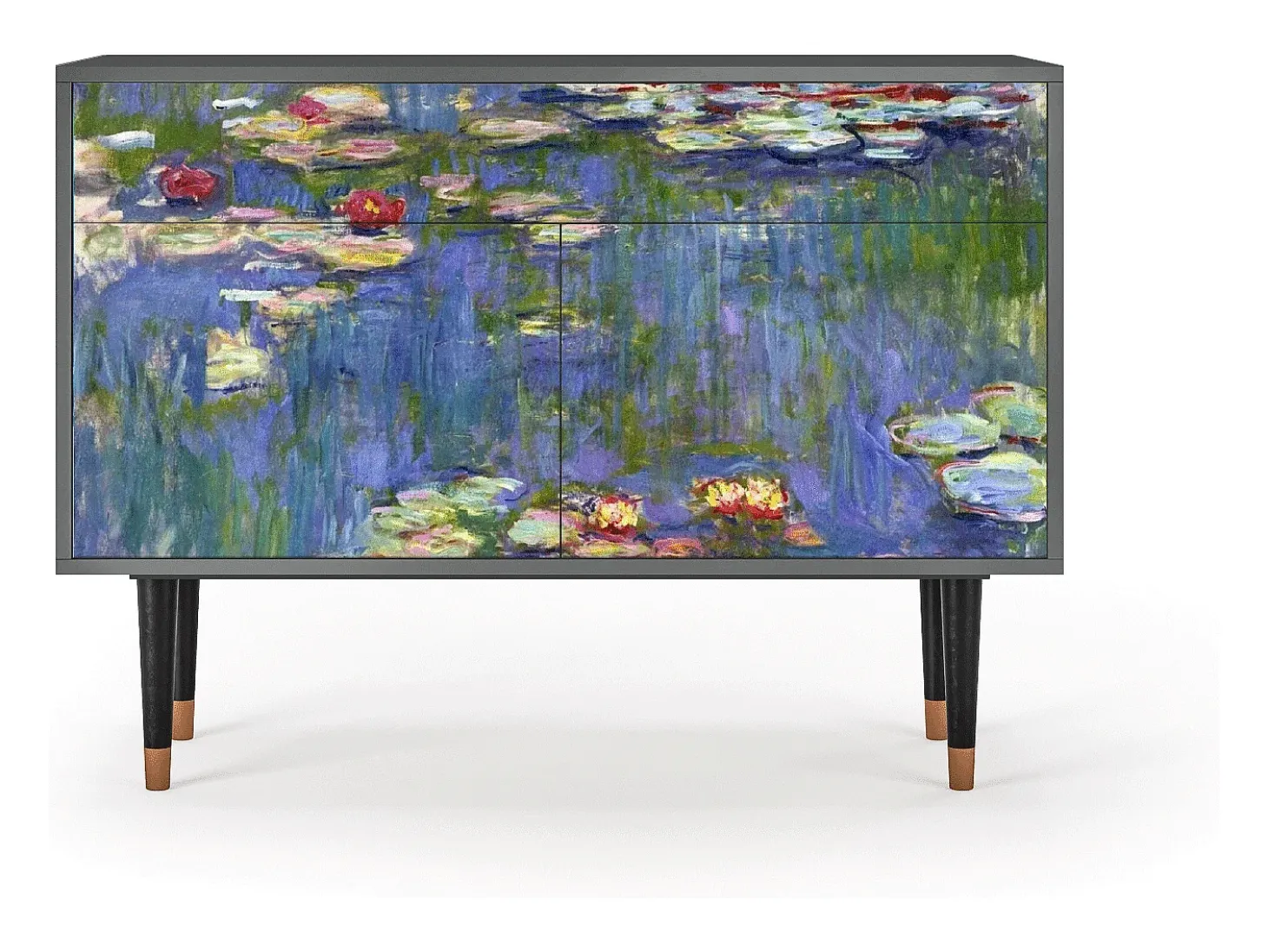 Aparador - 115x85x48 cm - BS4 - The water lily pond , Antracita