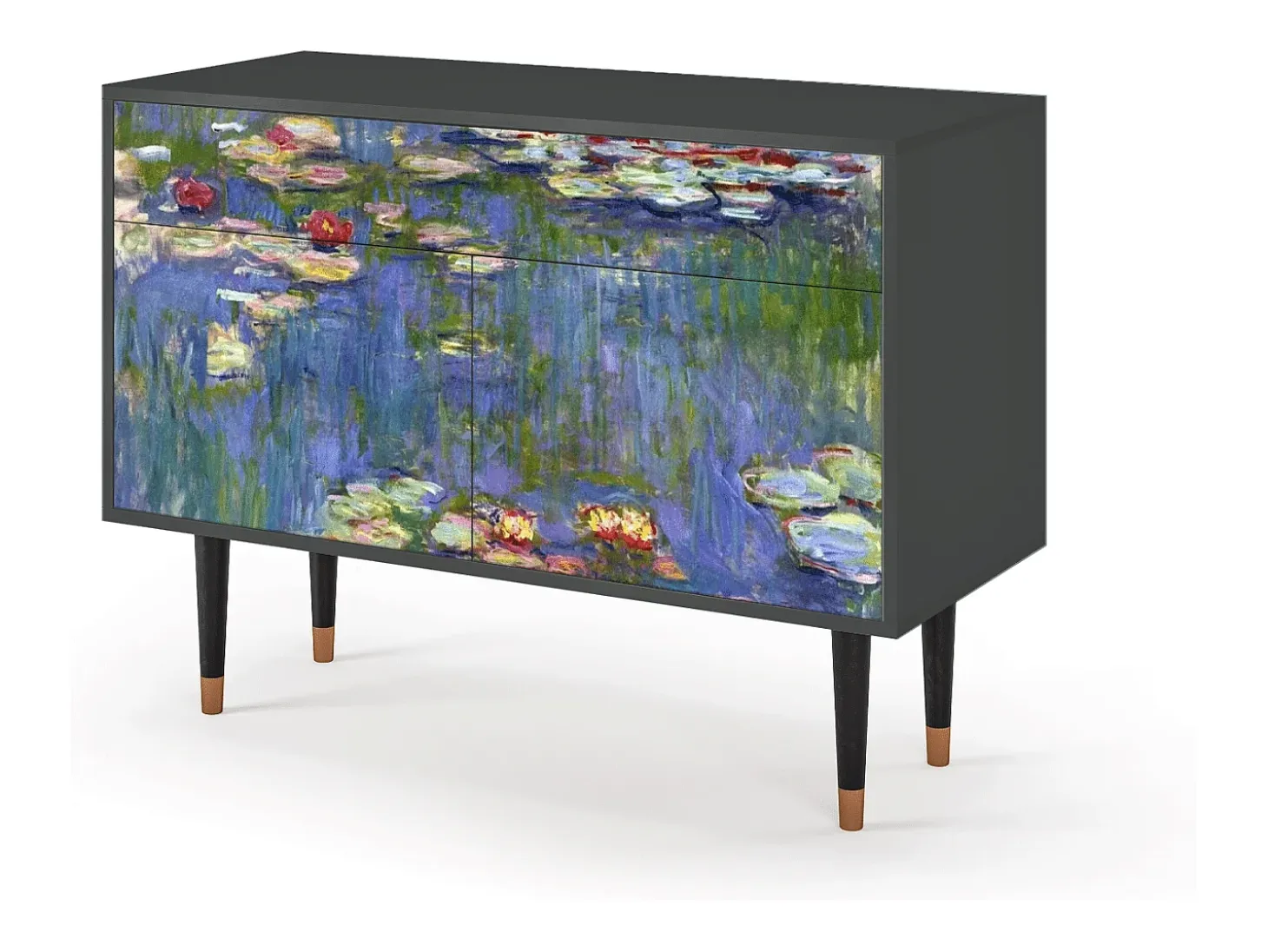 Aparador - 115x85x48 cm - BS4 - The water lily pond , Antracita