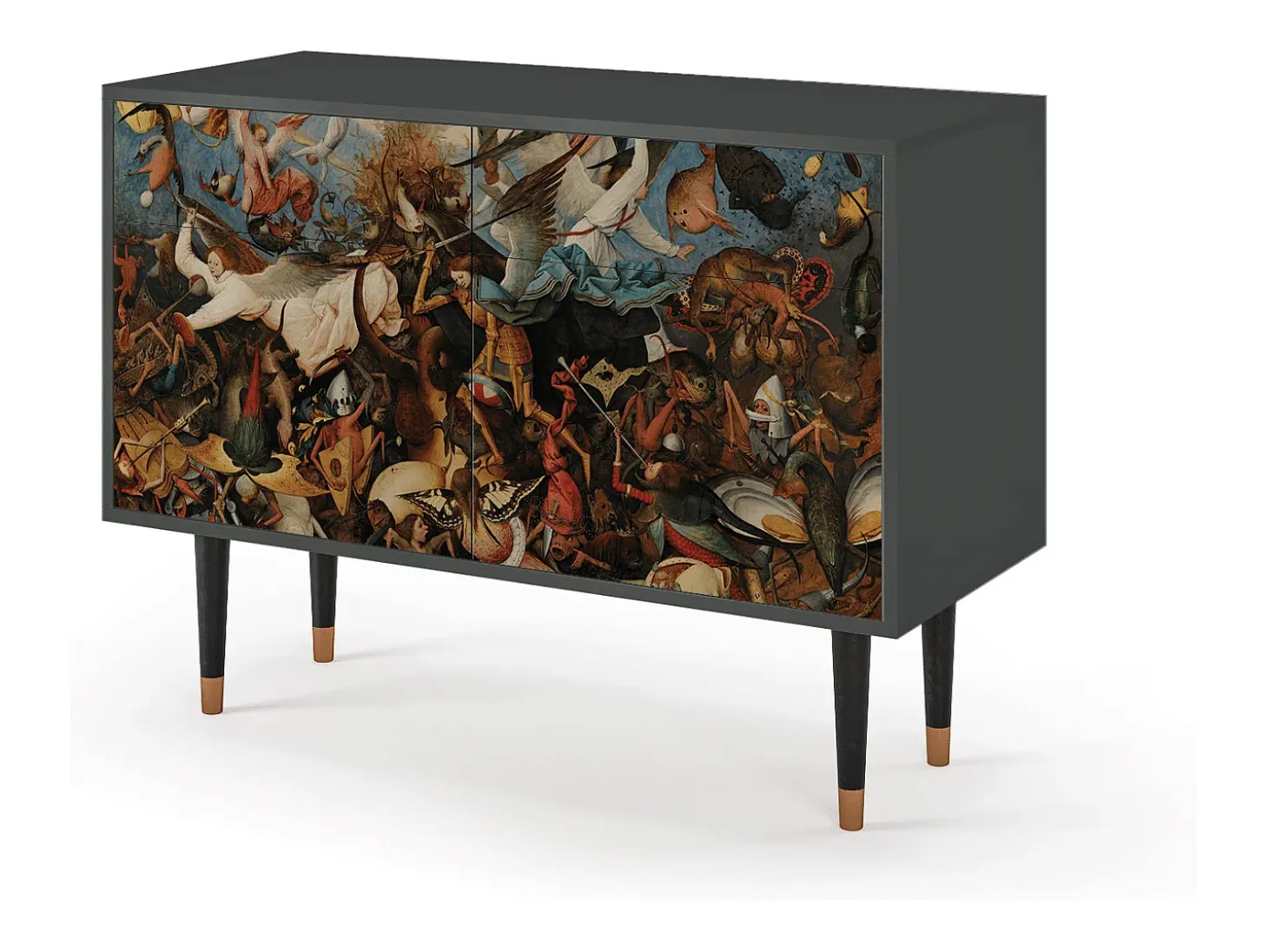 Aparador - 115x85x48 cm - BS4 - The Fall, Antracita