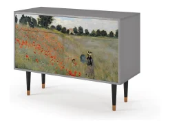 Aparador - 115x85x48 cm - BS4 - The Poppy Field , Gris