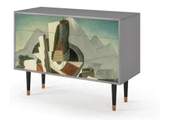 Aparador - 115x85x48 cm - BS4 - The Cubist Paintings , Gris