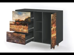 Aparador - 125x98x48 cm - BS2 - The Banks, Antracita