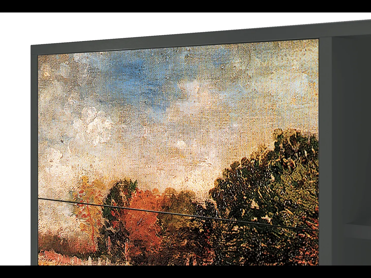 Aparador - 125x98x48 cm - BS2 - The Banks, Antracita