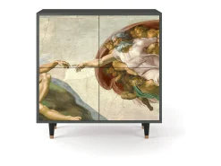Aparador - 94x96x48 cm - BS3 - The Creation of Adam, Antracita
