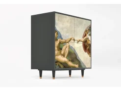 Aparador - 94x96x48 cm - BS3 - The Creation of Adam, Antracita