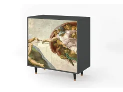 Aparador - 94x96x48 cm - BS3 - The Creation of Adam, Antracita