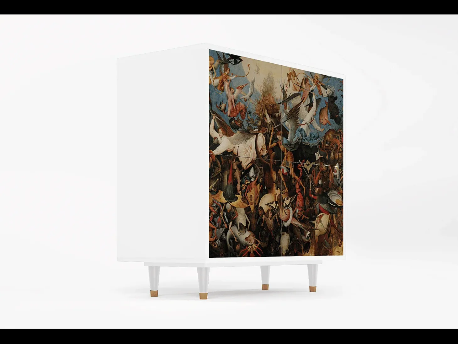Aparador - 94x96x48 cm - BS3 - The Fall, Blanco