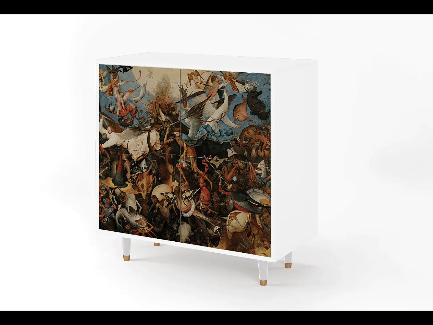 Aparador - 94x96x48 cm - BS3 - The Fall, Blanco