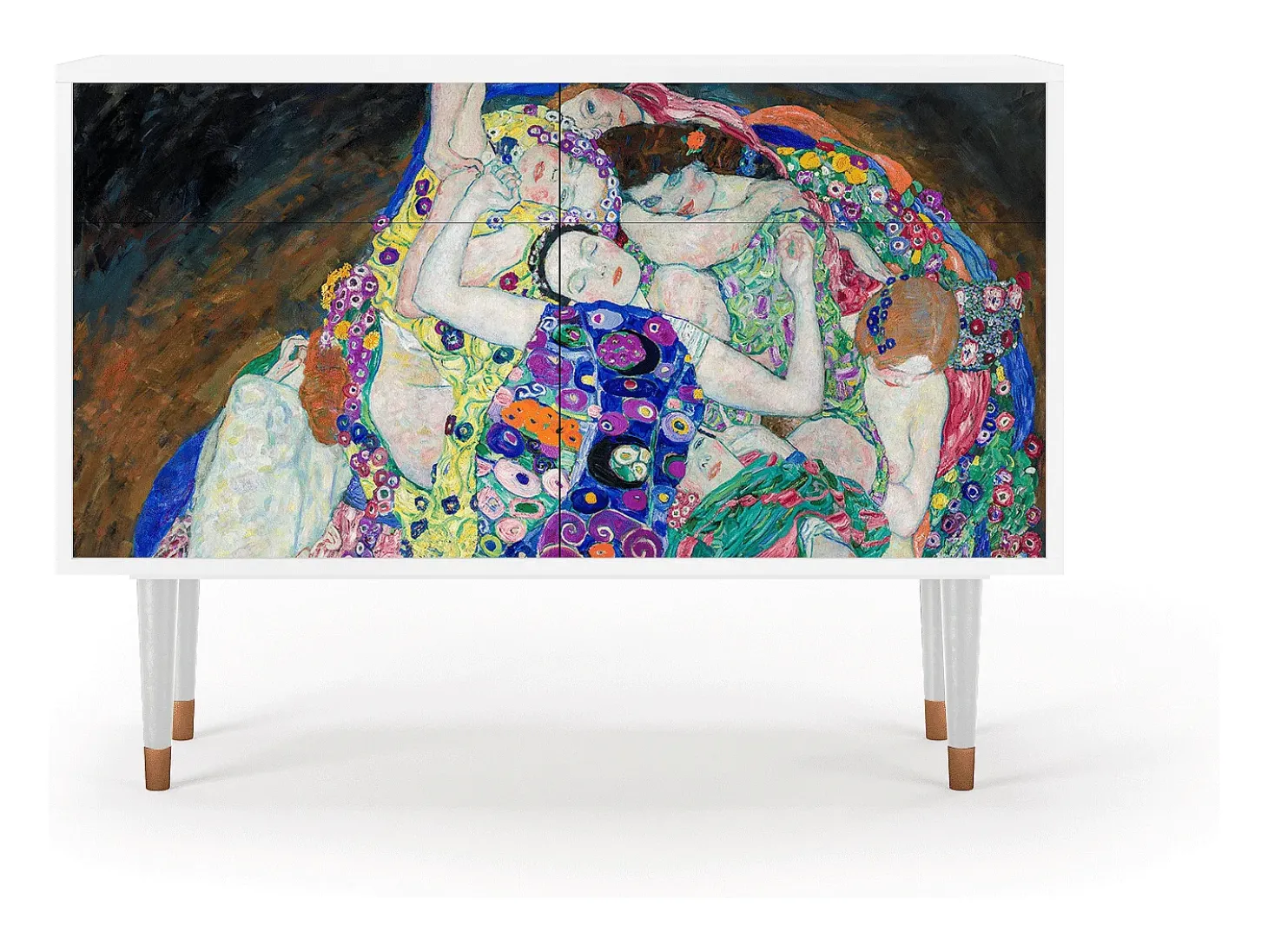 Aparador - 115x85x48 cm - BS4 - The Maiden by Klimt, Blanco